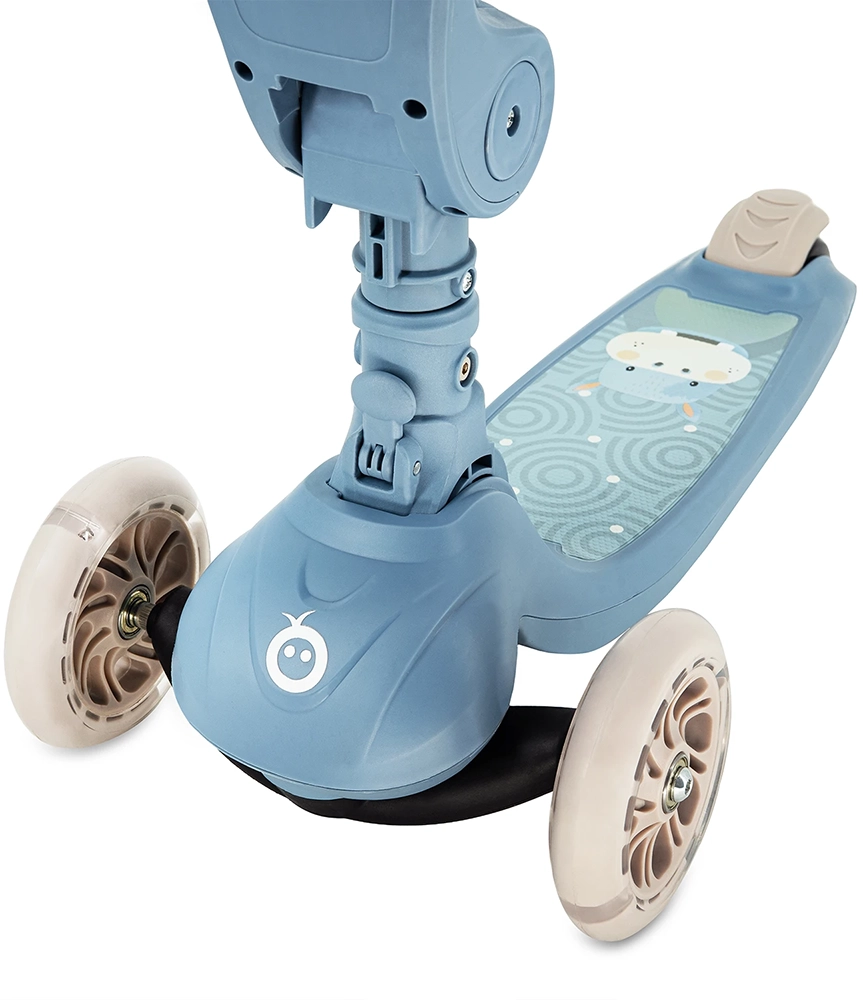 Самокат MoMi DEBE 2 в 1 blue