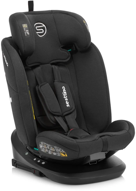 Автокресло Sesttino Oktagon Pro Black 40-150 см (0-36кг)