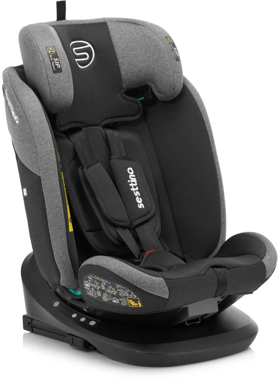 Автокресло Sesttino Oktagon Pro Gray 40-150 см (0-36кг)