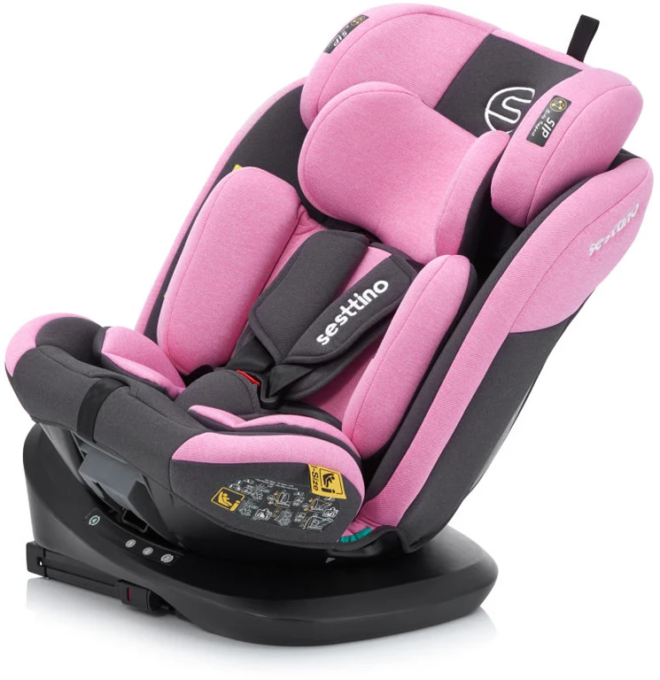 Автокресло Sesttino Oktagon Pro Pink 40-150 см (0-36кг)