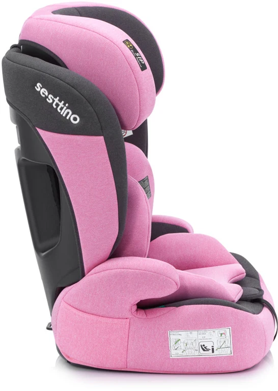 Автокресло Sesttino Rocker Pro Pink 76-150 см (9-36 кг)
