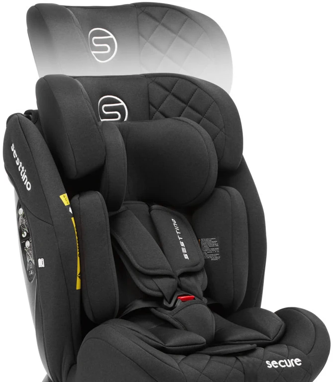 Автокресло Sesttino Secure Pro Black 40-150 см (0–36 кг)