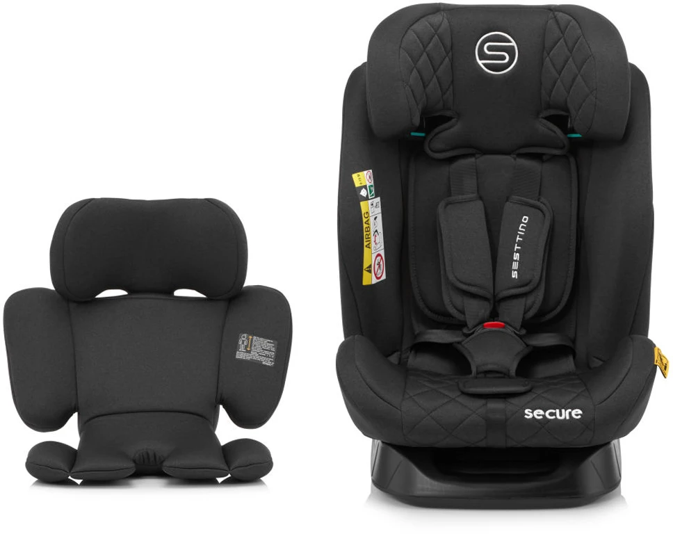 Автокресло Sesttino Secure Pro Black 40-150 см (0–36 кг)