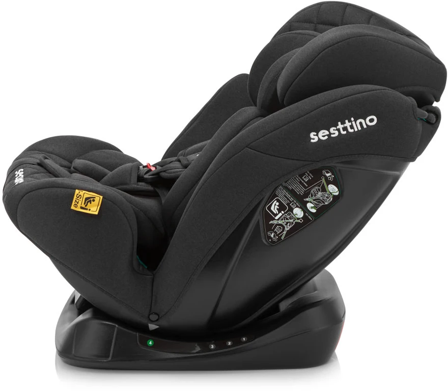 Автокресло Sesttino Secure Pro Black 40-150 см (0–36 кг)