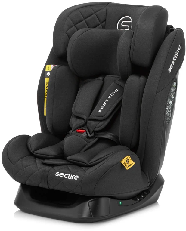 Автокресло Sesttino Secure Pro Black 40-150 см (0–36 кг)