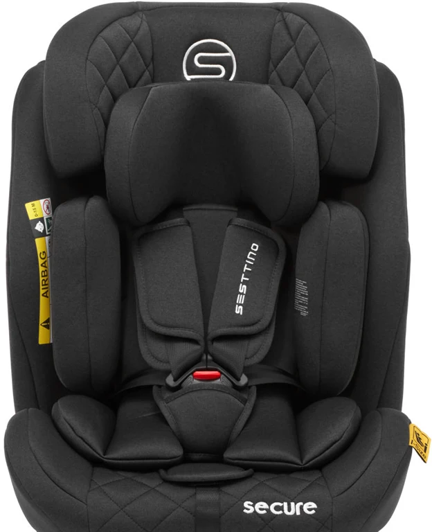 Автокресло Sesttino Secure Pro Black 40-150 см (0–36 кг)