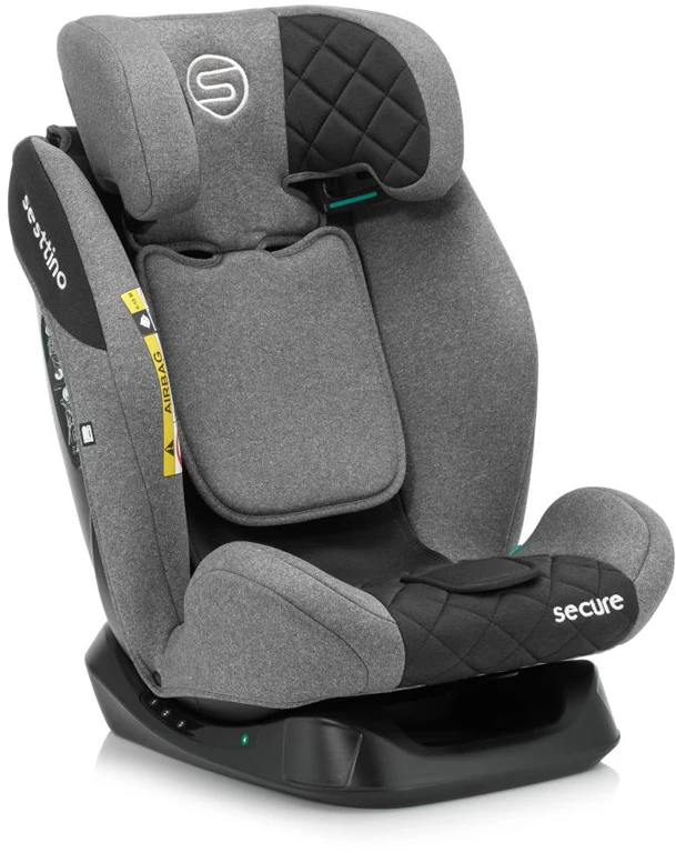 Автокрісло Sesttino Secure Pro Gray 40–150 см (0–36 кг)