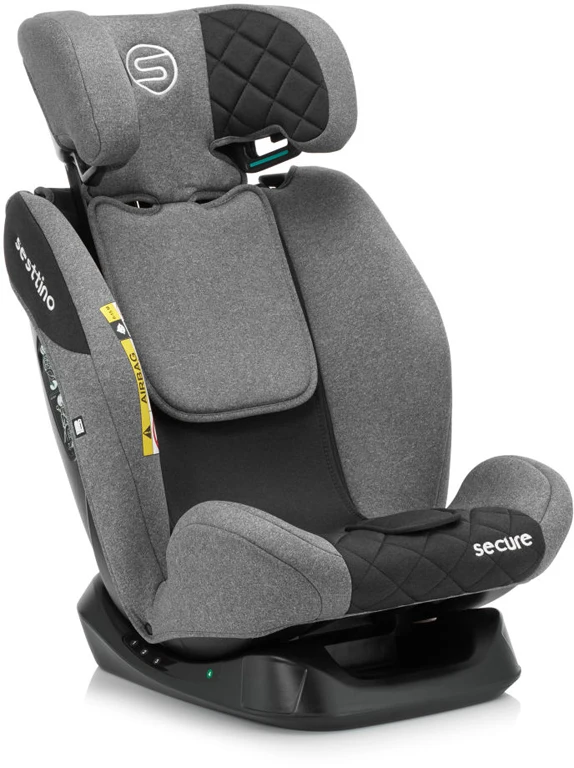 Автокрісло Sesttino Secure Pro Gray 40–150 см (0–36 кг)