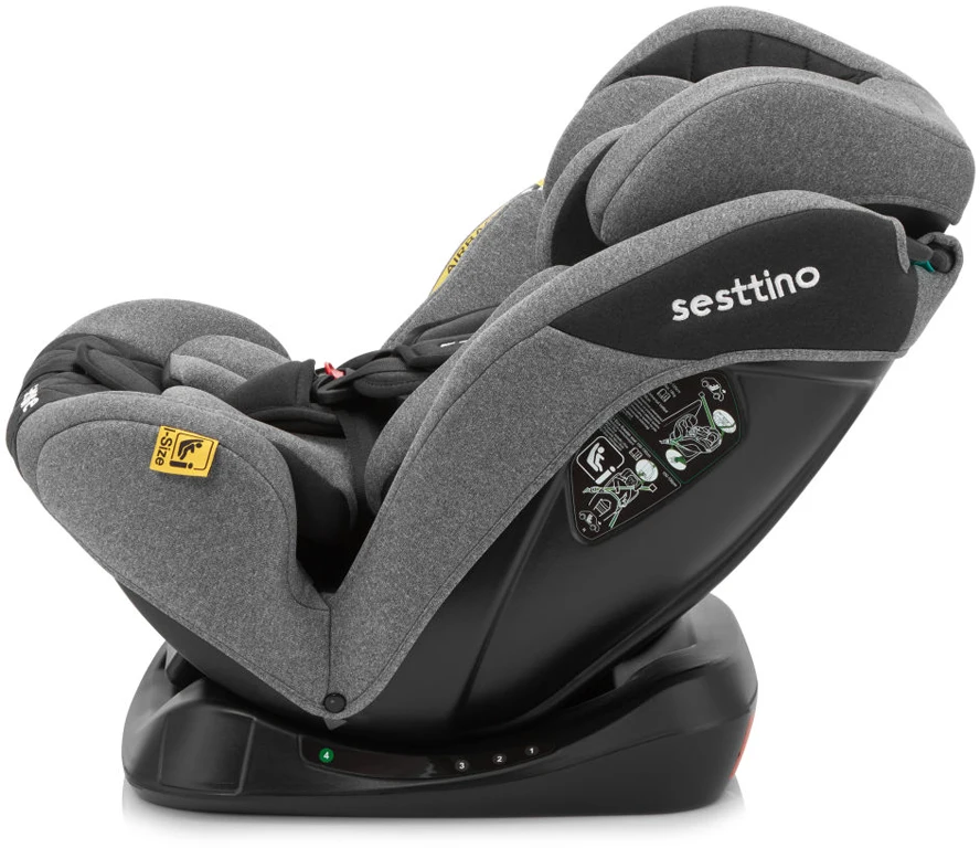 Автокрісло Sesttino Secure Pro Gray 40–150 см (0–36 кг)