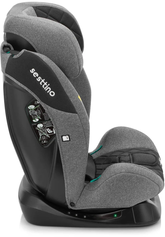 Автокрісло Sesttino Secure Pro Gray 40–150 см (0–36 кг)