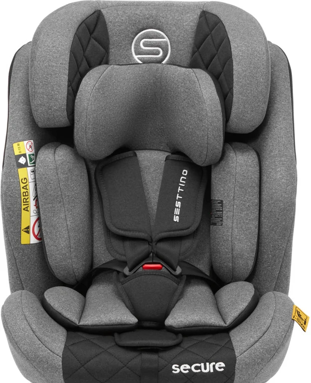 Автокрісло Sesttino Secure Pro Gray 40–150 см (0–36 кг)
