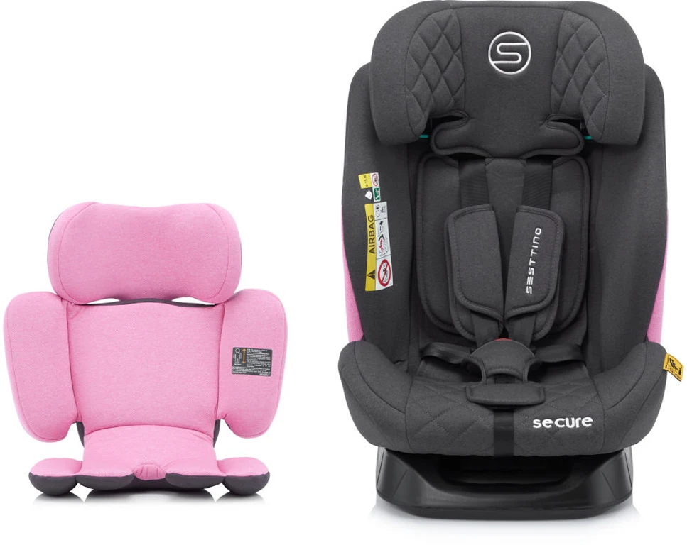 Автокресло Sesttino Secure Pro Pink 40–150 см (0–36 кг)