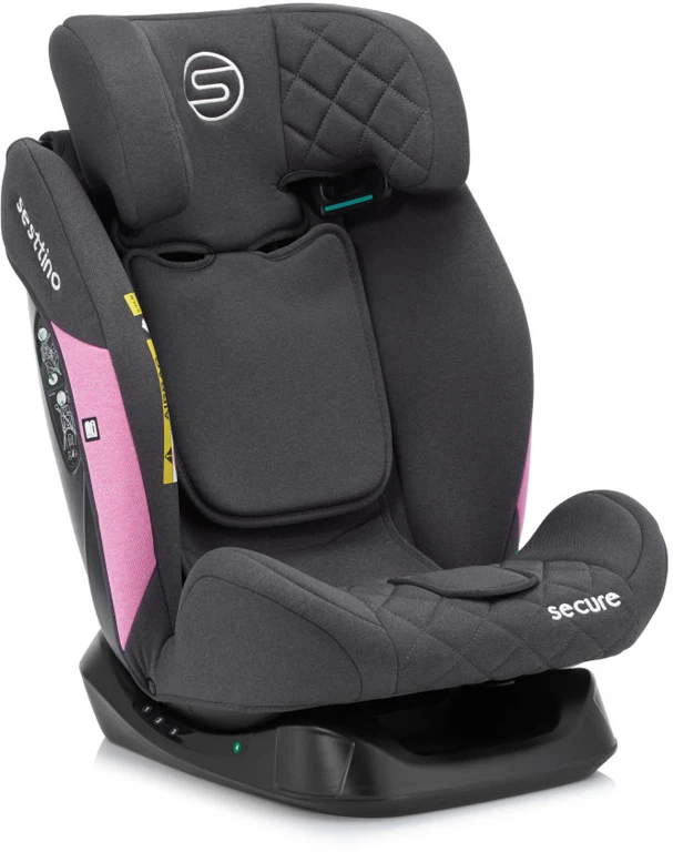 Автокресло Sesttino Secure Pro Pink 40–150 см (0–36 кг)