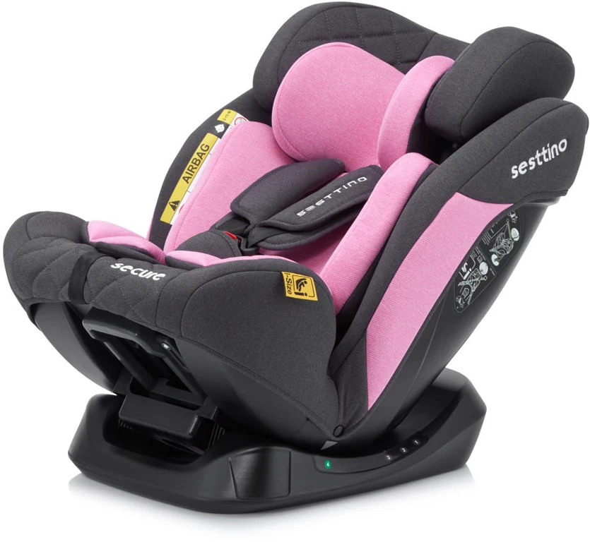 Автокресло Sesttino Secure Pro Pink 40–150 см (0–36 кг)