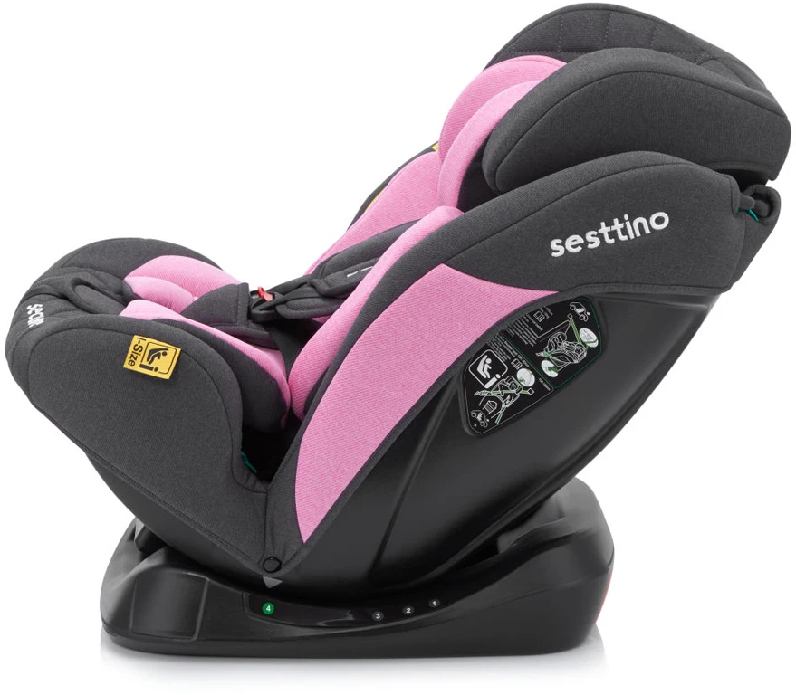 Автокресло Sesttino Secure Pro Pink 40–150 см (0–36 кг)