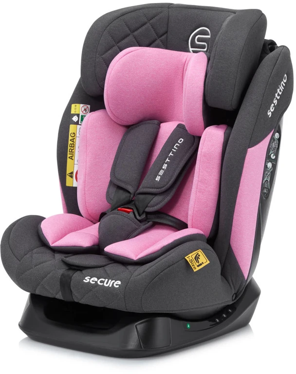 Автокресло Sesttino Secure Pro Pink 40–150 см (0–36 кг)