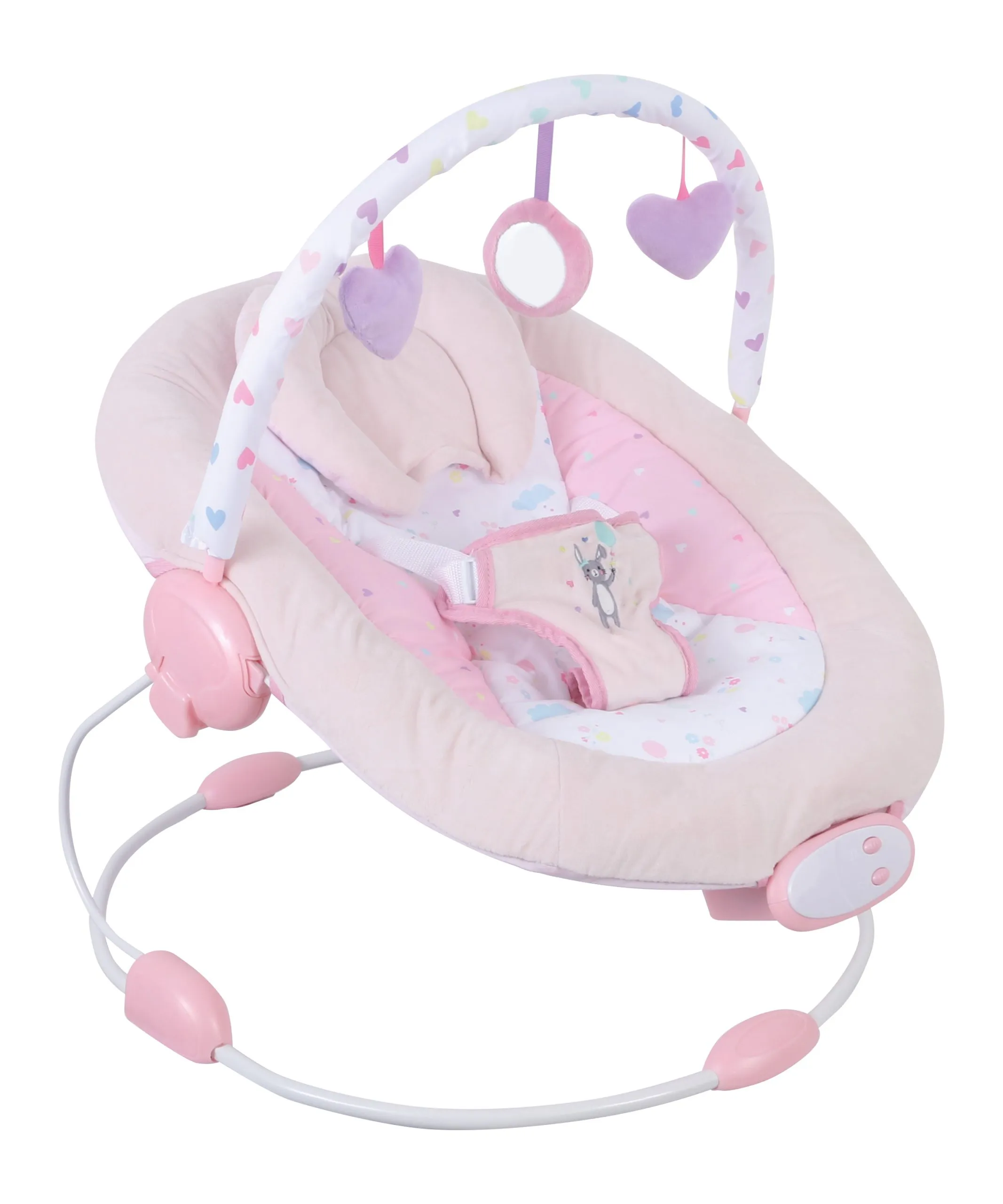 Шезлонг FreeON Rest`n`Play Pink