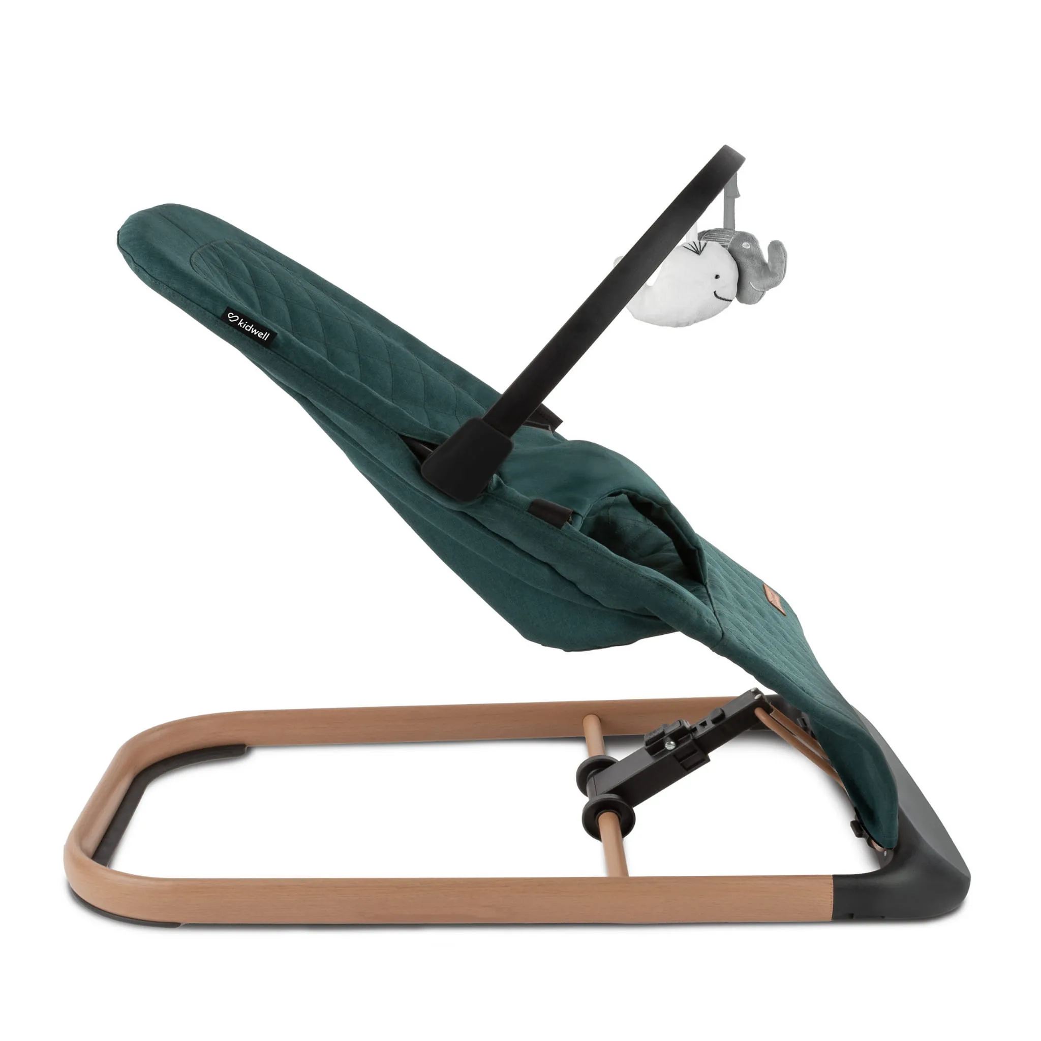 Шезлонг Kidwell Laro Green/Wooden