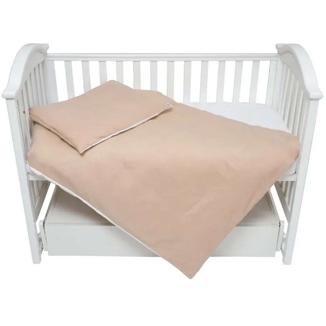 Сменная постель 3 эл. Twins Comfort Soft (фланель) 3010-TS-02C, беж/белый