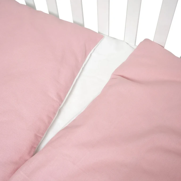 Змінна постіль 3 ел Twins Comfort Soft (фланель) 3010-TS-24, пудра/білий