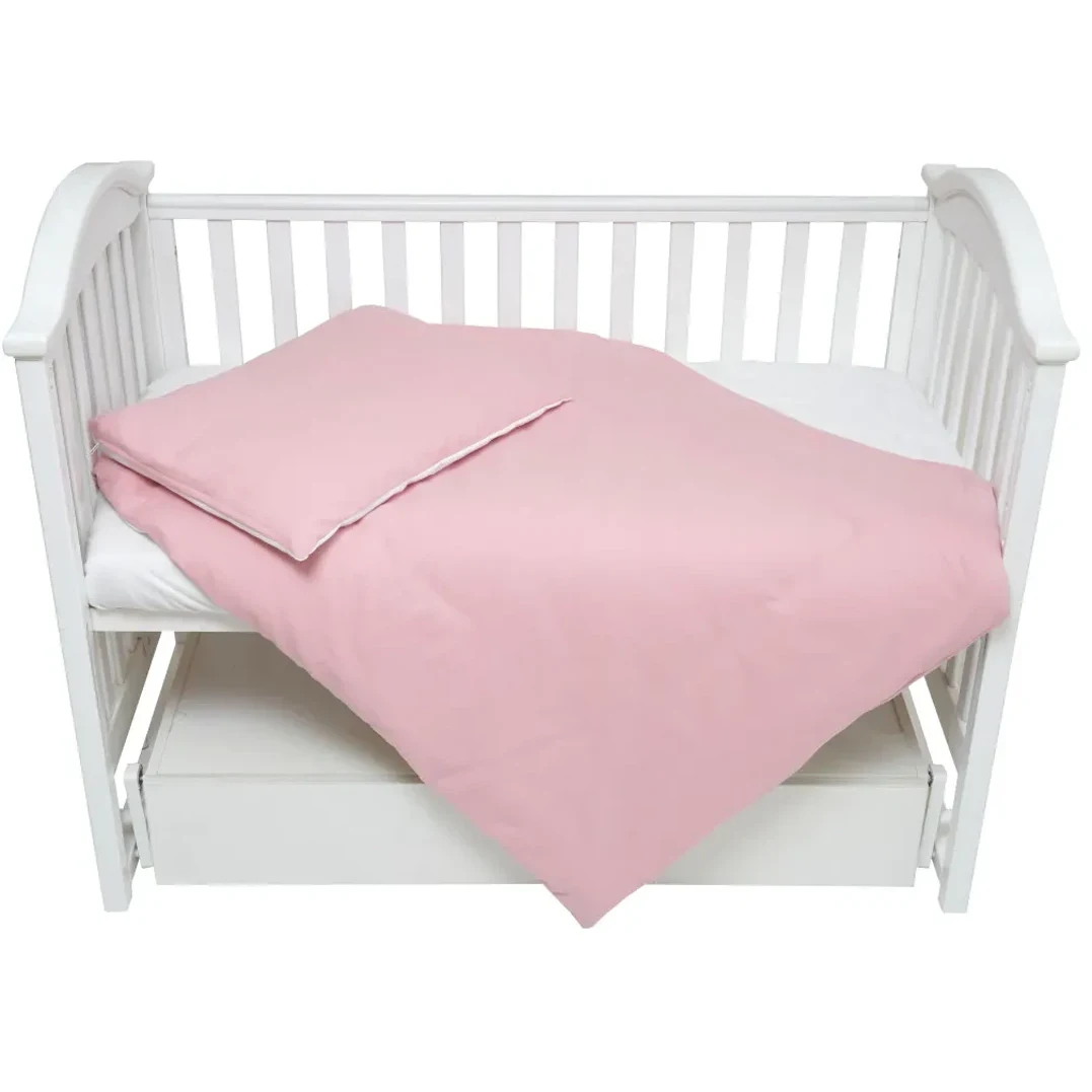 Сменная постель 3 эл. Twins Comfort Soft (фланель) 3010-TS-24, пудра/белый