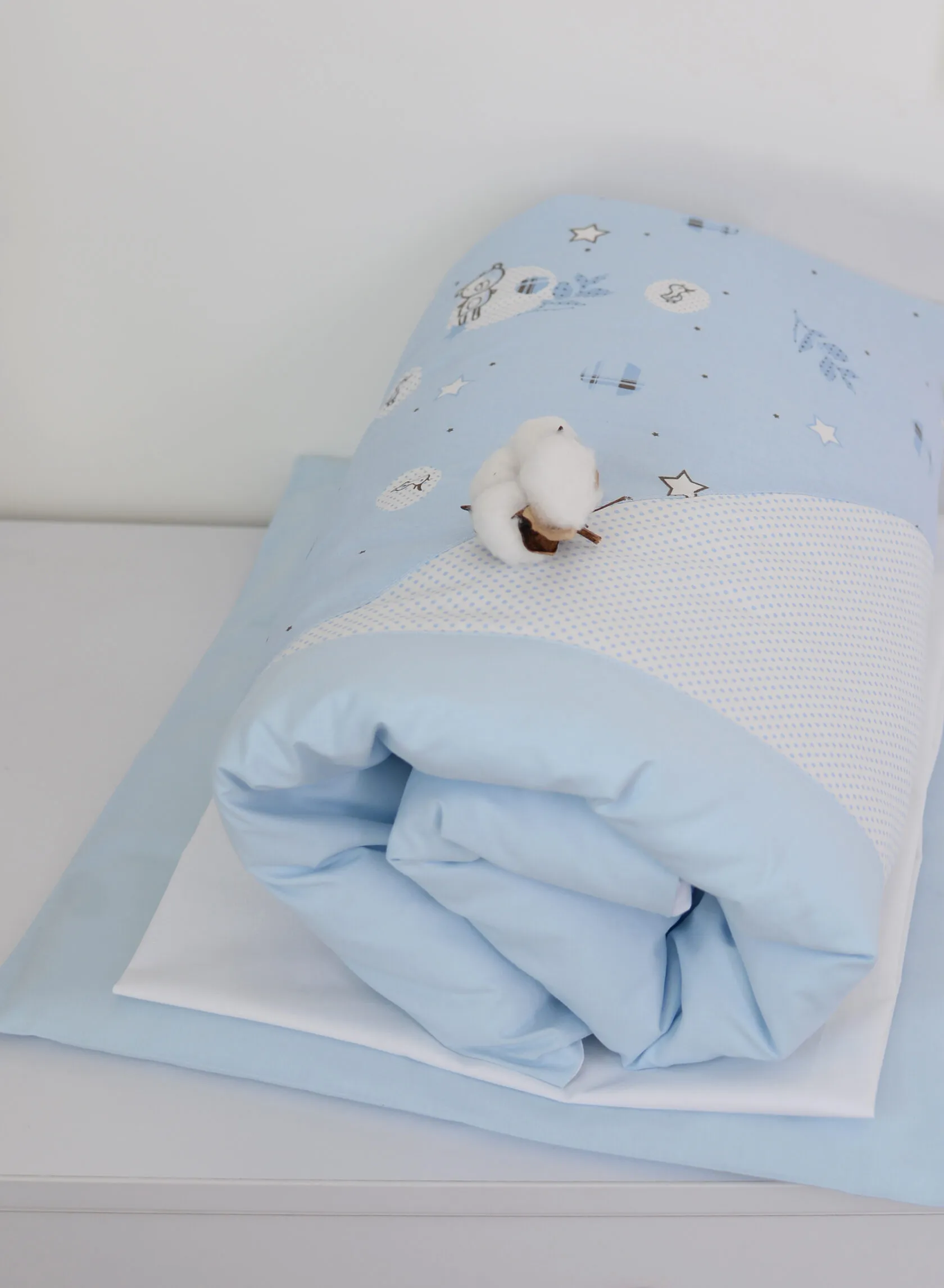 Змінна постіль Baby Veres Play with me blue (3од.)