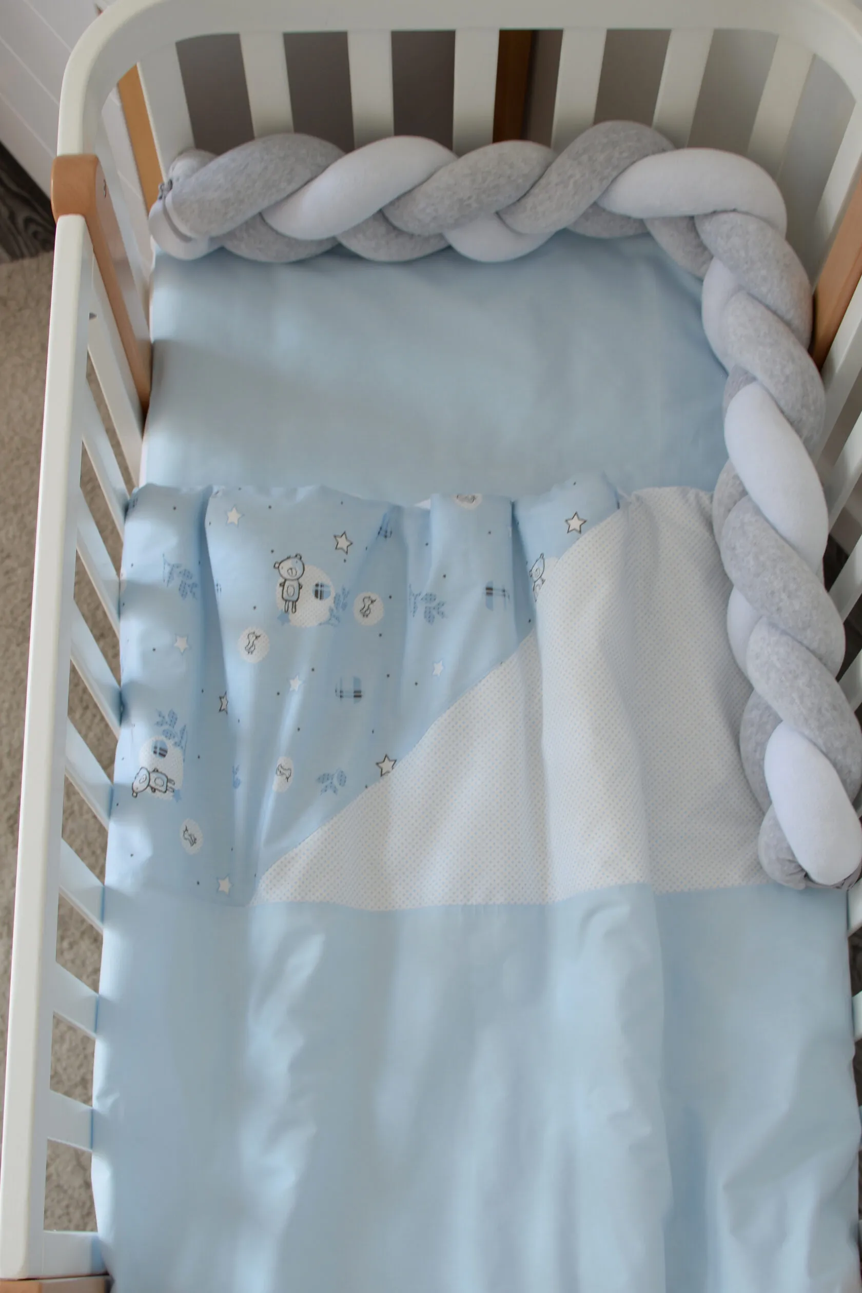 Змінна постіль Baby Veres Play with me blue (3од.)