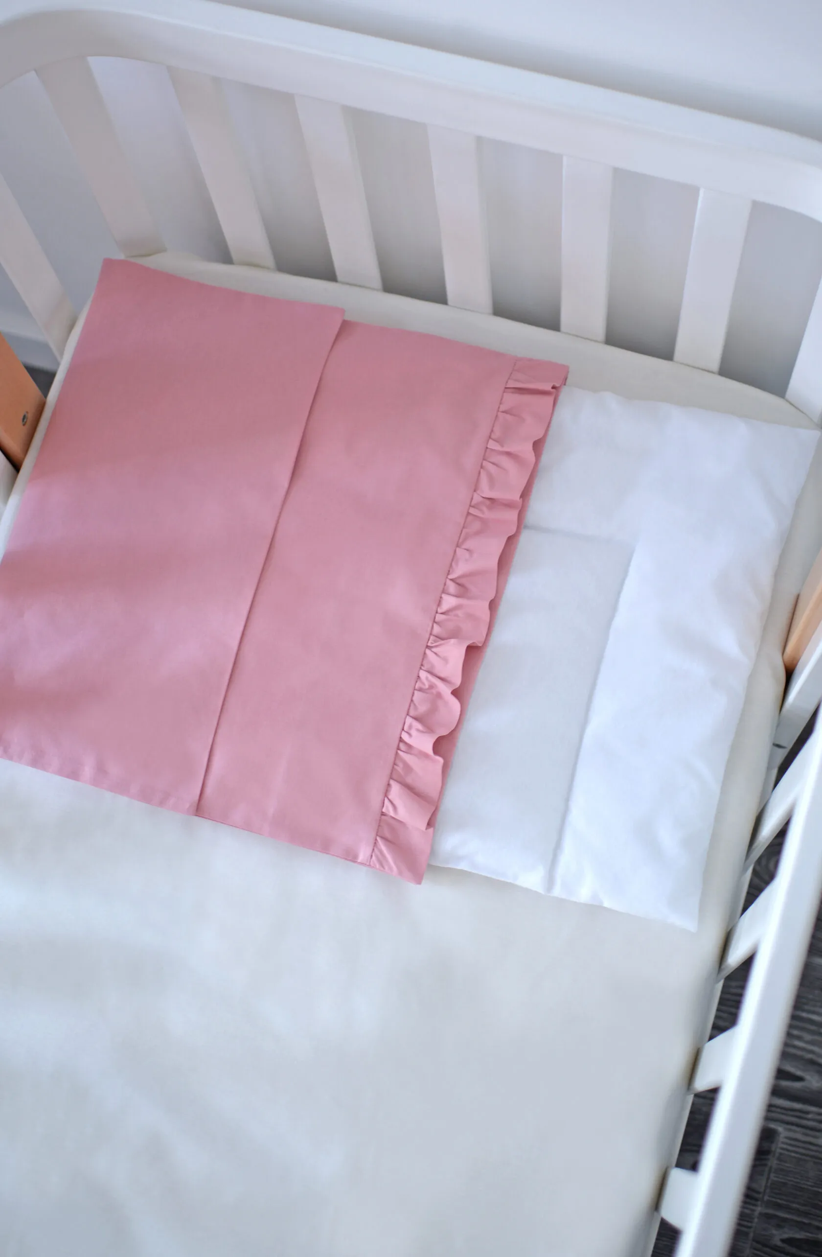 Змінна постіль Baby Veres З рюшами пильна троянда (3од.)