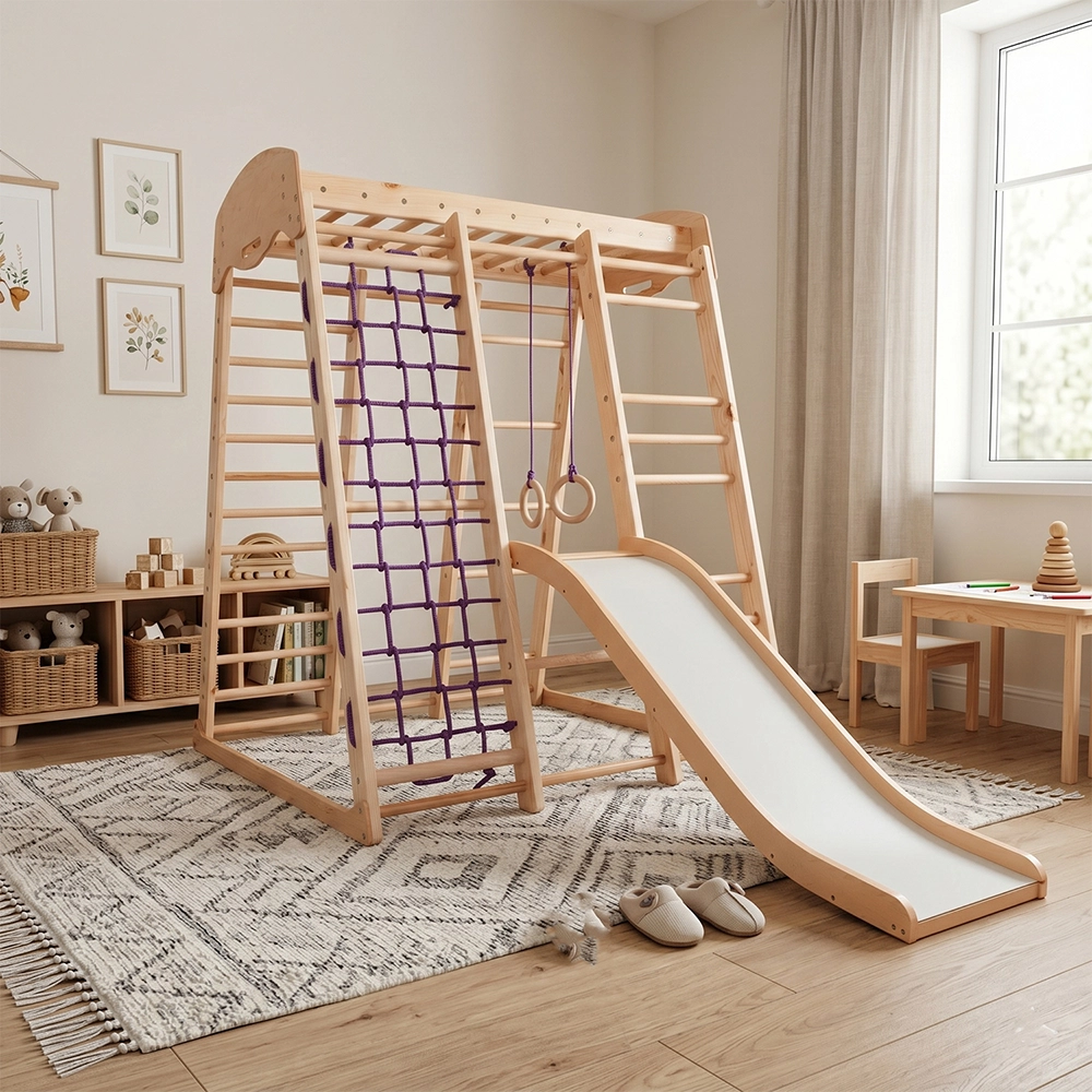 Спортивний комплекс для дому SportBaby «Акварелька» Wood