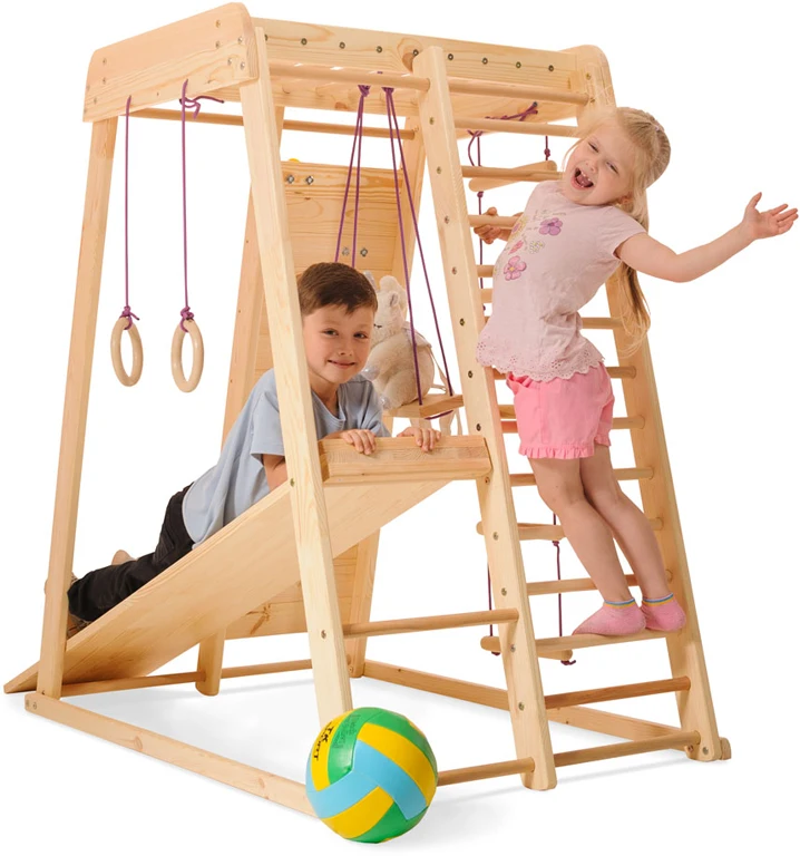 Спортивний комплекс вуличний SportBaby «Акварелька-outdoor 3»