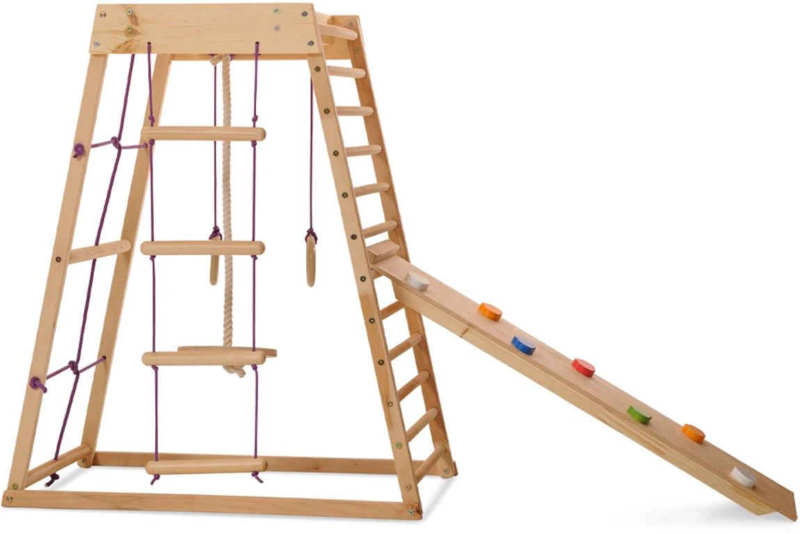 Спортивний комплекс вуличний SportBaby «Акварелька-outdoor 4»