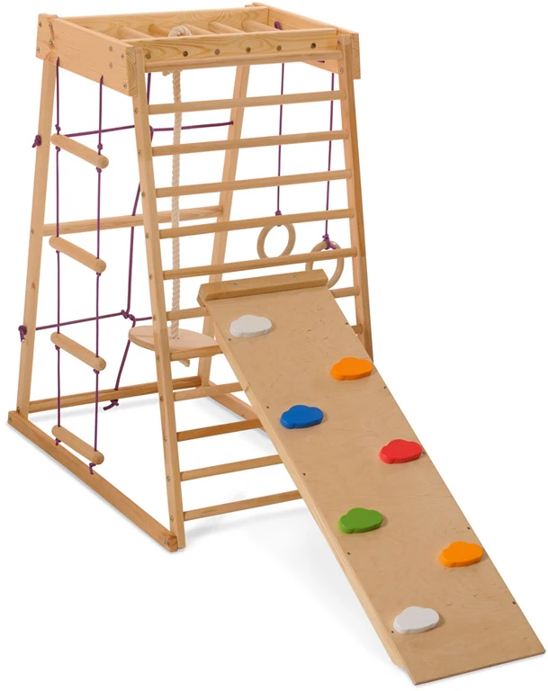 Спортивний комплекс вуличний SportBaby «Акварелька-outdoor 4»