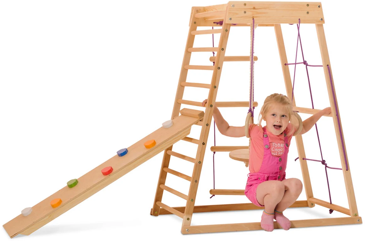Спортивний комплекс вуличний SportBaby «Акварелька-outdoor 4»