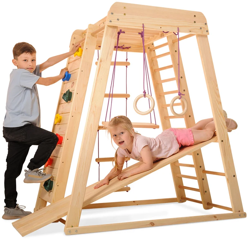 Спортивний комплекс вуличний SportBaby «Акварелька-outdoor 3»