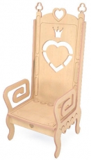 Стул детский IndigoWood Трон natural wood
