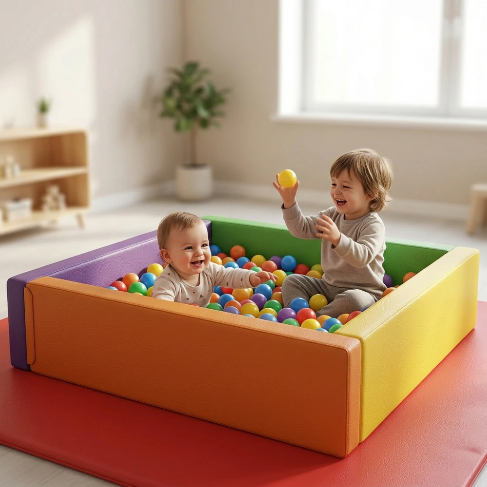 Сухий басейн із матом 150-150-40 10 см TIA-SPORT