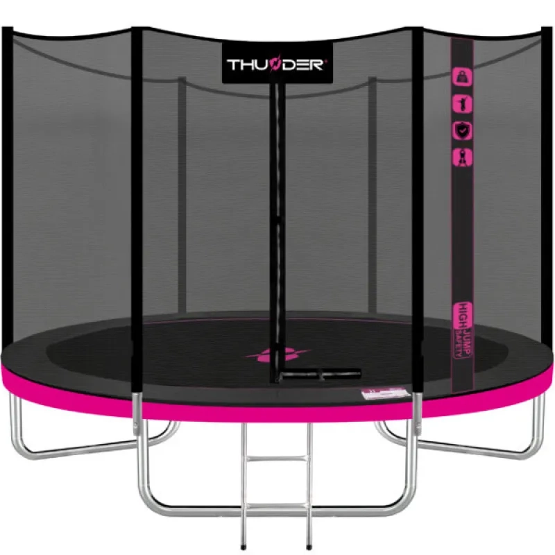 Батут THUNDER OUTSIDE PRO 10FT-312 см розовый
