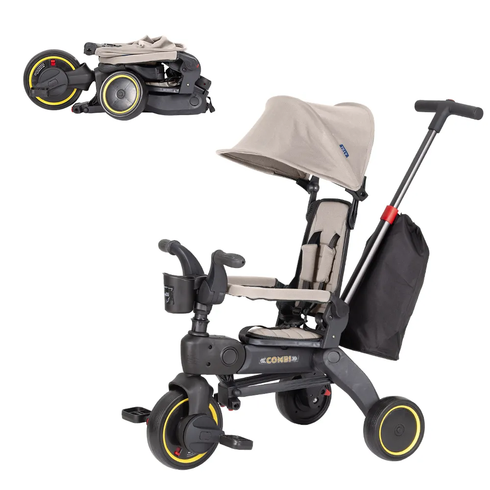Велосипед трехколесный TILLY COMBI T-392 BEIGE