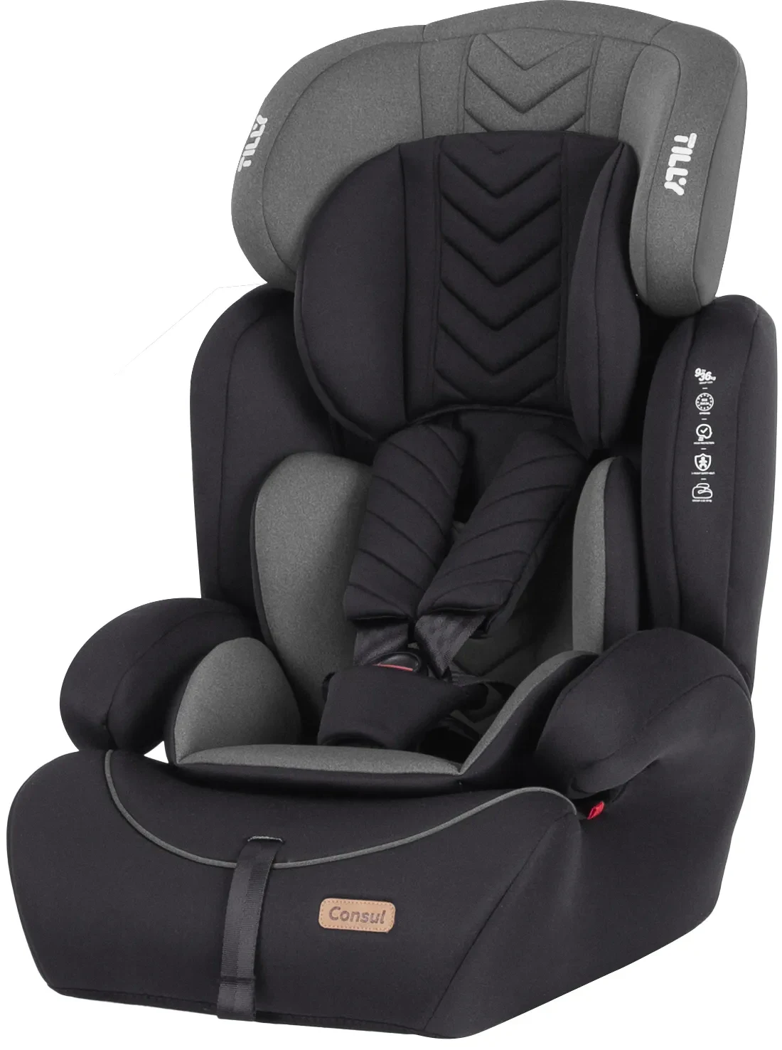 Детское автокресло TILLY Consul T-531/4 Light Grey