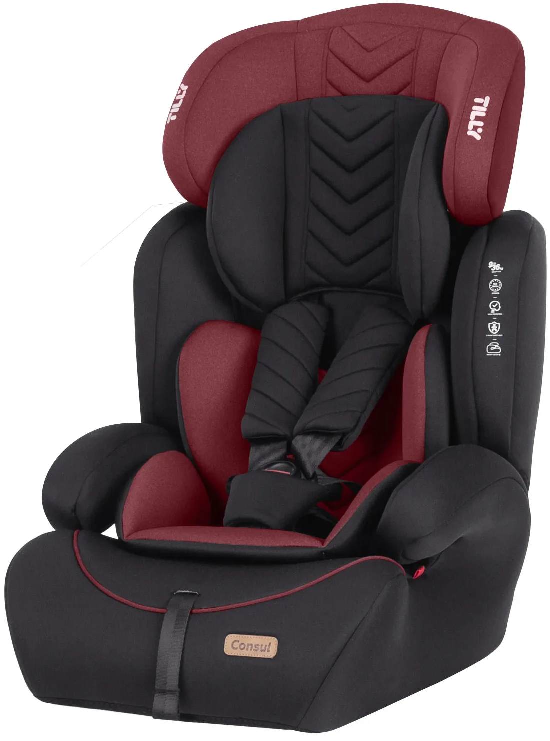 Детское автокресло TILLY Consul T-531/4 Red