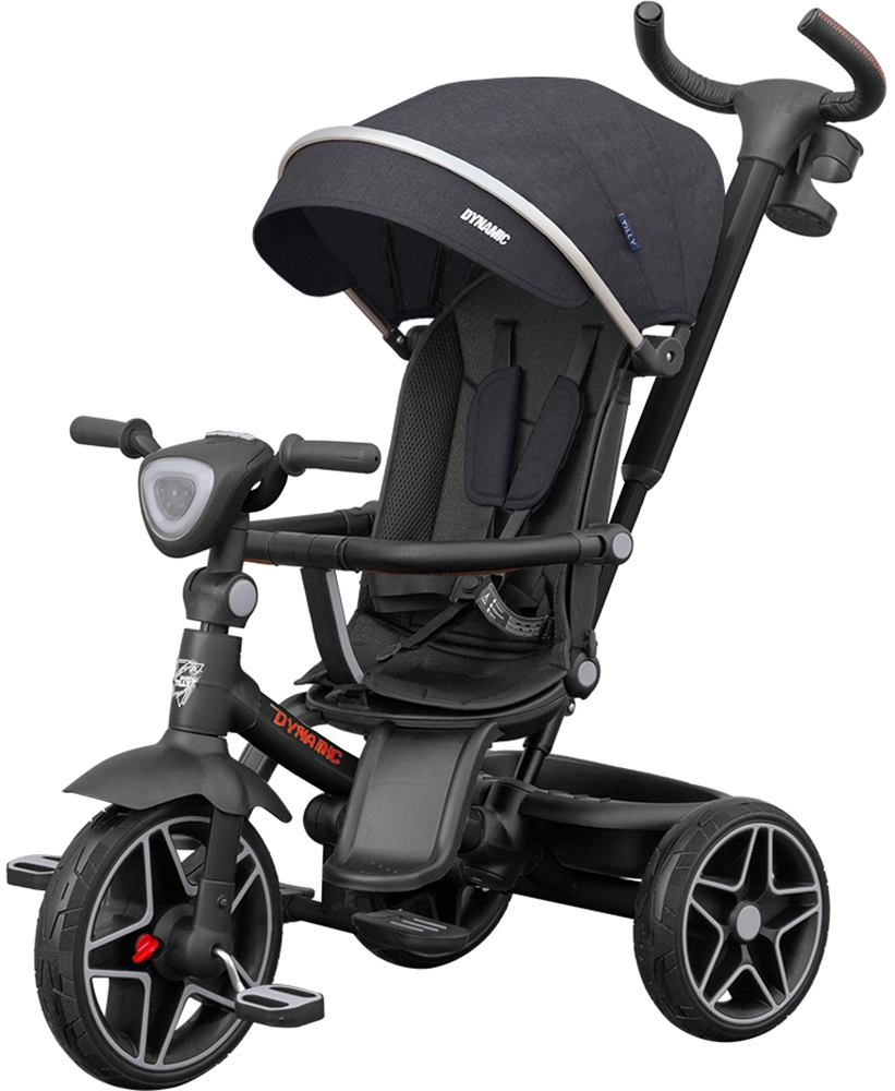 Дитячий триколісний велосипед TILLY DYNAMIC T-3810 BLACK