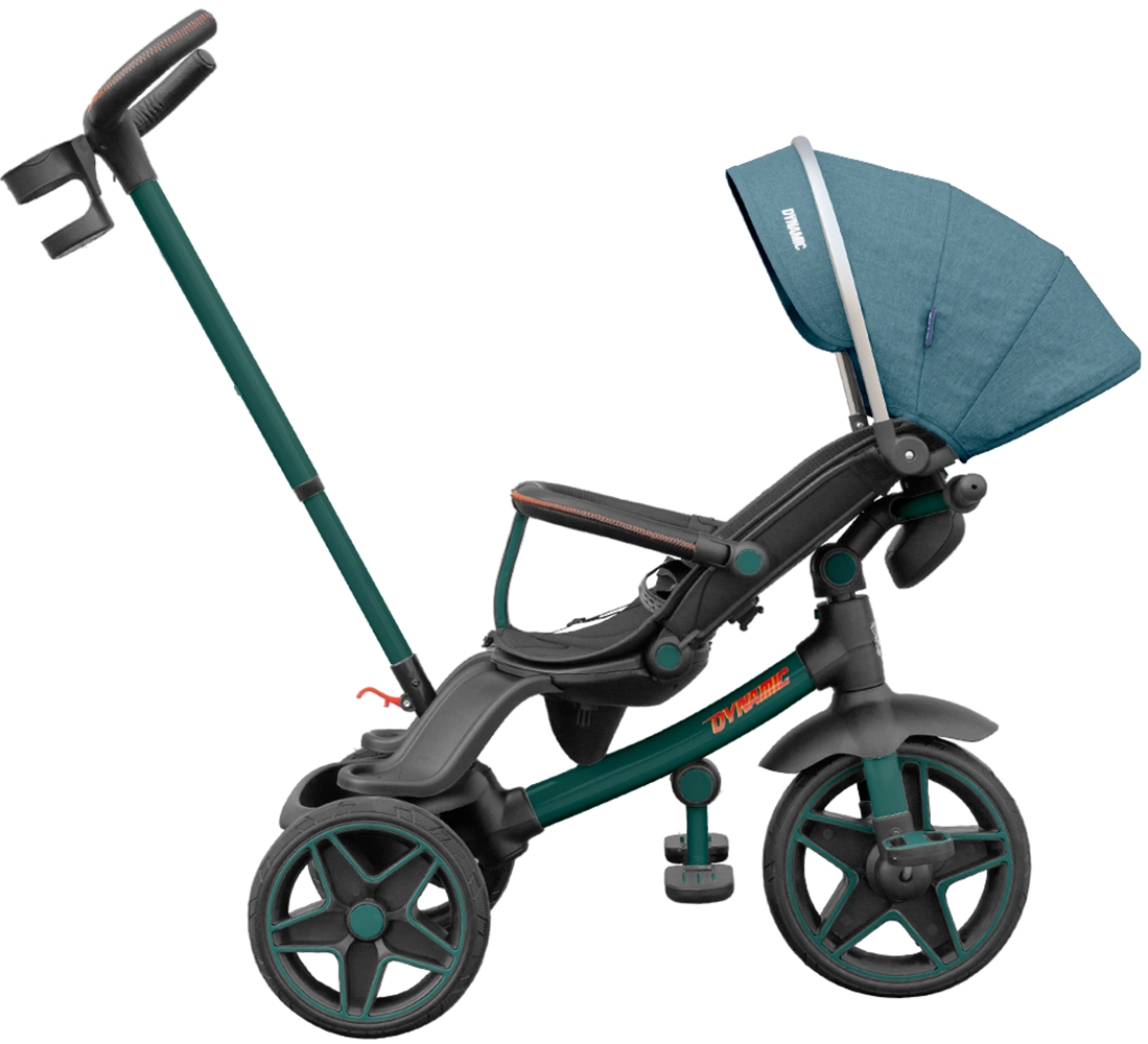 Дитячий триколісний велосипед TILLY DYNAMIC T-3810 GREEN