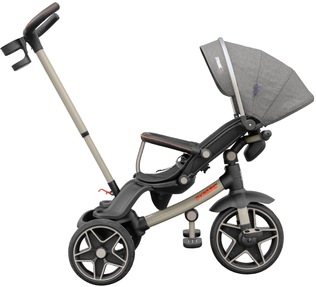Дитячий триколісний велосипед TILLY DYNAMIC T-3810 GREY