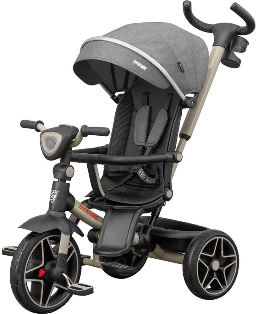 Дитячий триколісний велосипед TILLY DYNAMIC T-3810 GREY
