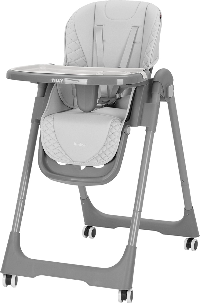 Стульчик для кормления TILLY Junior T-671 Light Grey