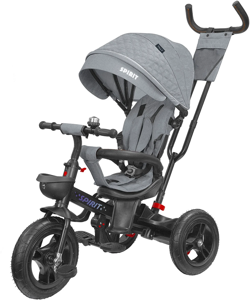 Трехколесный велосипед TILLY SPIRIT T-3811 GREY