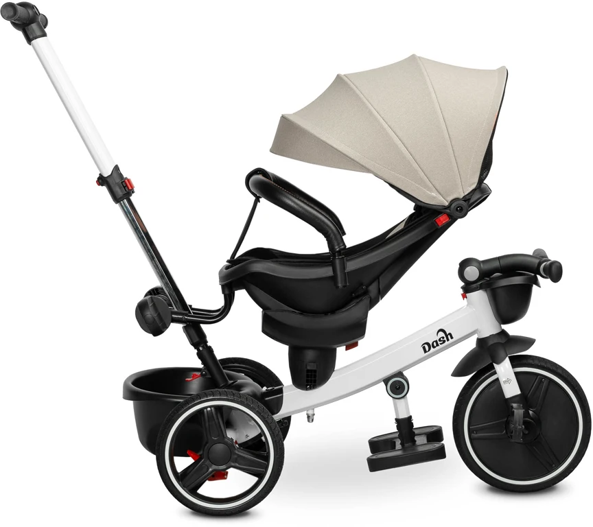Дитячий триколісний велосипед Toyz Dash Grey
