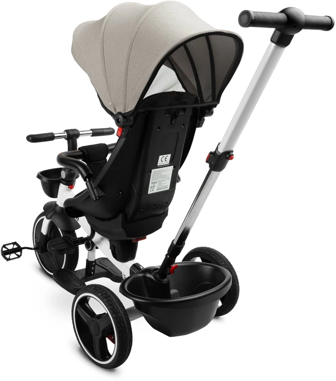 Дитячий триколісний велосипед Toyz Dash Grey