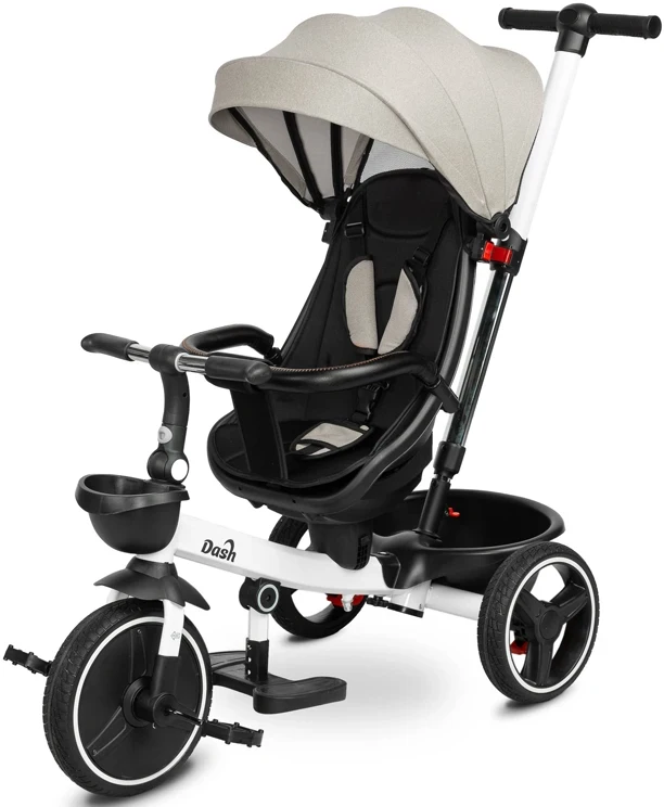 Дитячий триколісний велосипед Toyz Dash Grey
