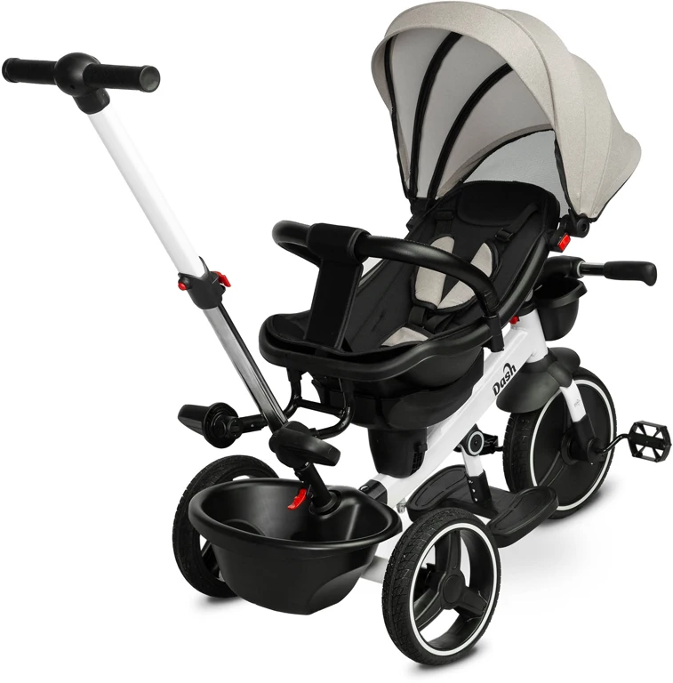 Дитячий триколісний велосипед Toyz Dash Grey